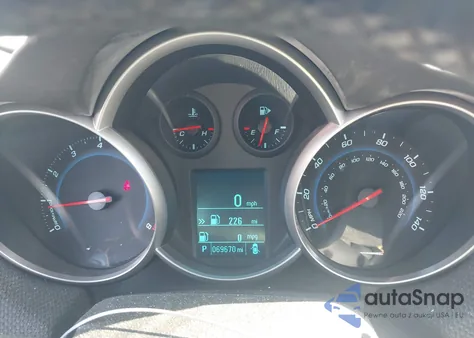 2012 Chevrolet Cruze Eco из США, поврежденный, VIN 1G1PJ5SC0C7239536